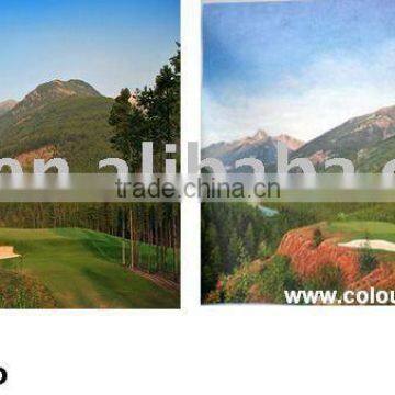 Landscape Oil Painting from Photo pod04001