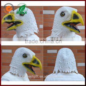 Female Creepy Latex Animal Head Mask for Halloween Cosplay Party Costume photo-4