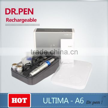 Skin care tattoo device electric mirco needling roller dermapen for facial treatment Ultima A6