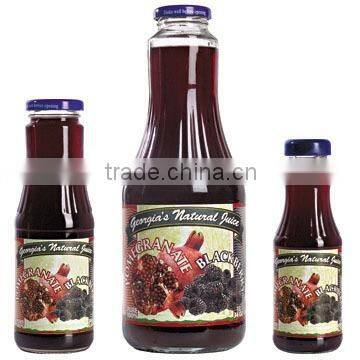 Pomegranate Blackberry Juice Organic 100% Natural