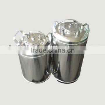 Stainless Steel 304 Ball Lock Cornelius style Beer Keg, Lid with Pressure Relief Valve, New, Homebrewing, SYRUP, ISO9001:2010