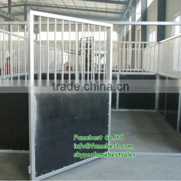 China Supplier Standard Horse Stalls Horse Stable Equipment stall powder coated hot dipped in black or brown