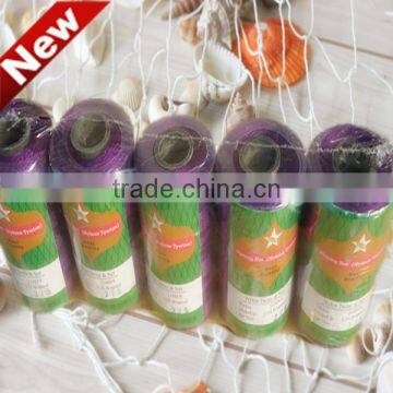 180Dhigh tenacity polyester fishing net twine export INDIA