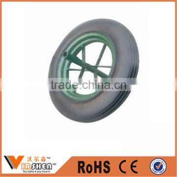 Cheap wheelbarrow Tire /rubber wheel for trolley /Pneumatic wheels for wheel barrow