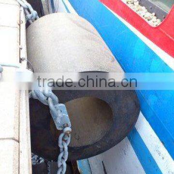 Rubber Cylindrical hollow fenders for dock