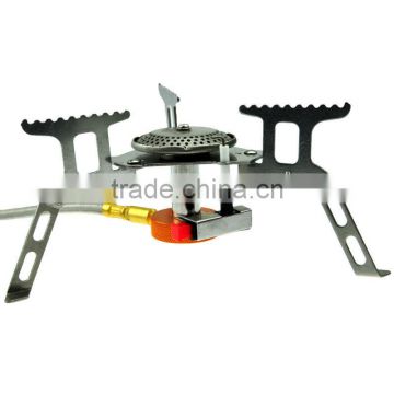 Picnic Camping Stove Cooker Gas-Powered Portable Folding Gas Stove Burner for Cooking