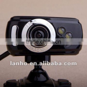 USB 3 LED Portable Webcam Camera Web Cam + Mic for Desktop PC Laptop