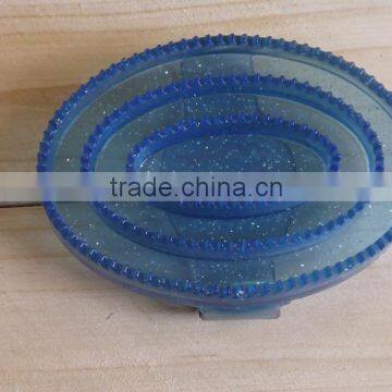 Curry Brush Dog Massager Tool Pet Grooming Brush photo-3
