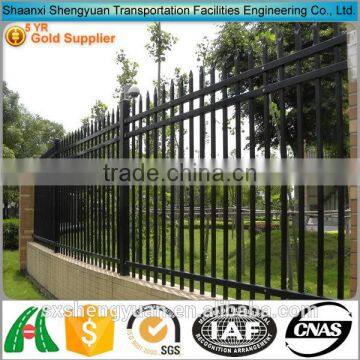 cheap price PVC coated wrought iron palisade for sale