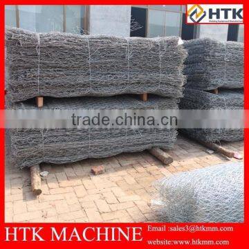 Weave Wire Mesh Type and Double Twisted Weave Style Gabion Box Machine photo-3