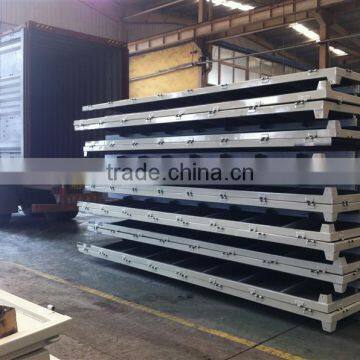 Howo Cng Foton Dump Truck 6x2 Coated Steel Dry Van Disassembled Camping Trailer photo-3