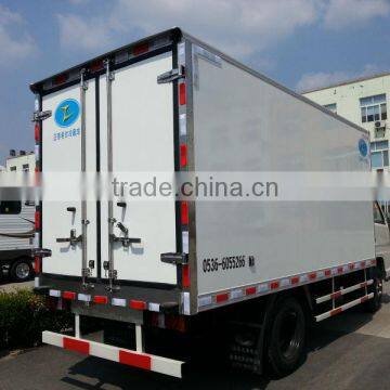 flocked applicator/meat hook refrigerated truck body transportation refrigerated truck for meat/truck body winch