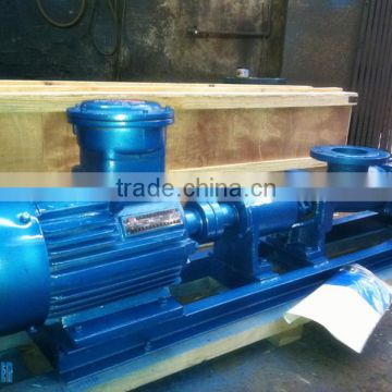 Screw pump specialized design for various filter press, filter press used screw pump for sale