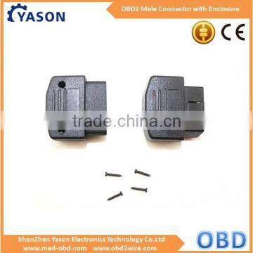 OBD2 J1962m Male Connector with Enclosure without Hole