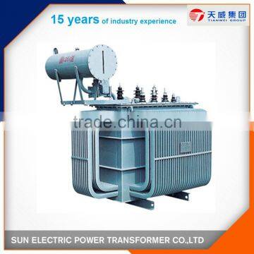 S9-M 6300KVA distribution transformer oil immersed three phase electrical transformer