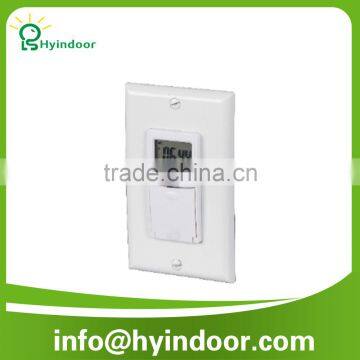 ETL Certificate 1800w Weekly Digital In-wall Timer