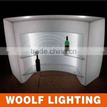Small Section DIY Shape Nightclub LED Glowing Bar Counter photo-3