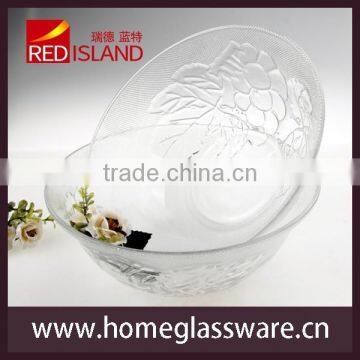 2016 The new design lead crystal fruit / salad glass bowl