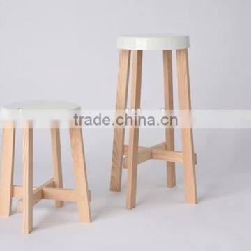 Wooden Chair Wooden Side Chair Color Painting photo-2