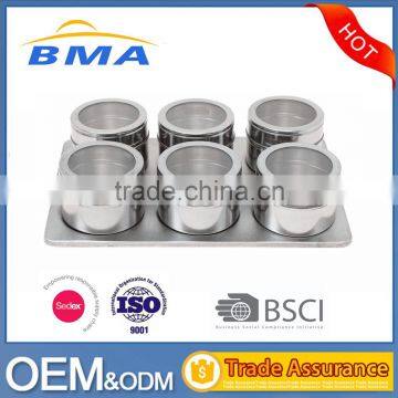 China Magnetic Spice Jar Set Rack Holder Condiments Storage Set photo-2