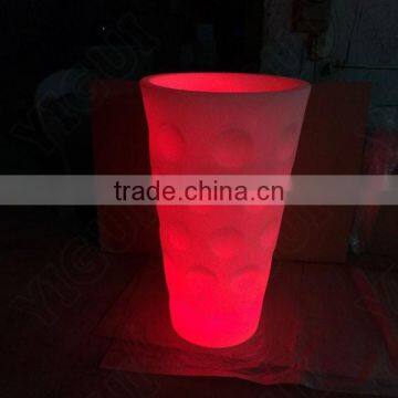 New Items Color Change High Flower Pot LED Flower Planter photo-6