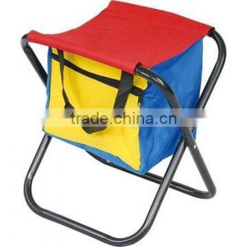 Portable 600D fishing stool with storage bag