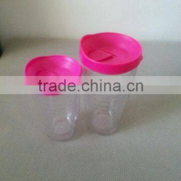 promotional plastic tumbler cup, 22 oz 16 oz plastic cup, double wall plastic cup