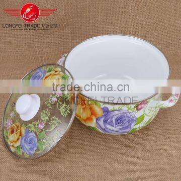 Quality First Kitchenware 3pcs New Enamel Lid Enamel Casserole Set Wholesale photo-4