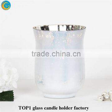 glass votives in bulk Mercury cylinder glass candle container