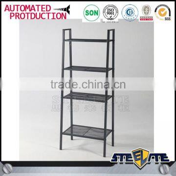 New Style Metal Display Rack Bookcase With Ladder photo-2