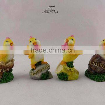 2017 new year resin zodiac chicken for sale