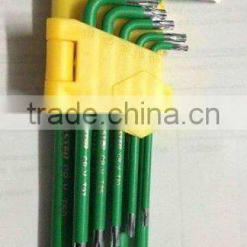 9Pcs Torx key set ( Middle length )