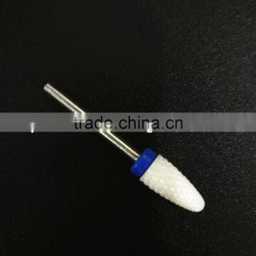 Shank Diameter 2.3mm Medium Type Ceramic Burr For Nail 1 Piece Huaxing Flame Head Huaxing Head Diameter photo-3