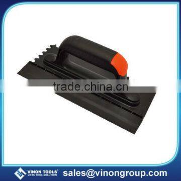 Best Selling Plastering Plastic Trowel with Grout Spreader, Grout Trowel, Tile Adhesive Trowel, Plastic Notch trowel.