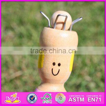 2015 Kids Educational Easy Knit Wool Toy,DIY Knitting Wool Funny Soft Toy,Wholesale Novelty Wool Wooden Knit Wool Toy W11E042 photo-6