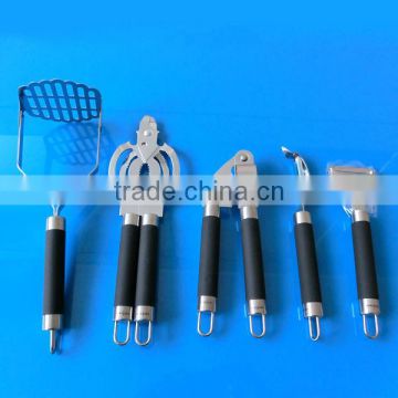 5 Pcs Kitchen Tool Set with black handle