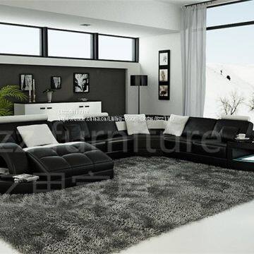 2017 Lizz European Style Leather Sofa photo-4