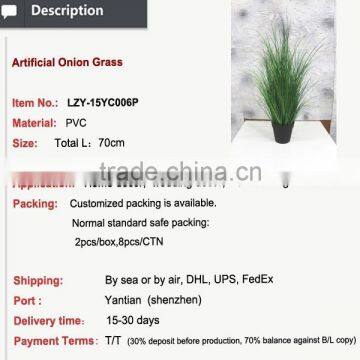 Artificial Grass Home Decoration Bamboo Grass Synthetic Grass for Garden photo-2