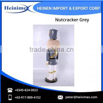 Attractive and Decorative Nutcracker Grey Statue photo-2