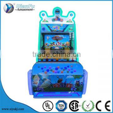 2016 Hot sale ball shooting arcade game machine/shooting arcade throwing balls indoor kids game machine for amusement