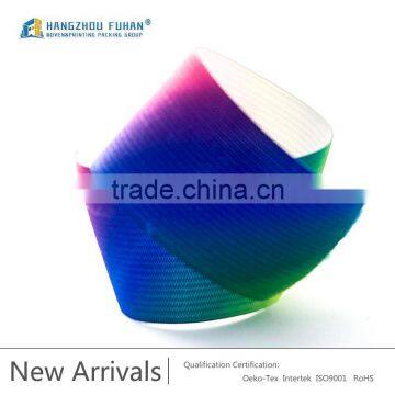 Wholesale Gradual Change Rainbow Color Ribbon photo-5