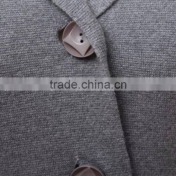 Lapel Collar Belted Long Cardigan Women With Side Pockets, Self-tie Belt, Full Button Closure photo-4