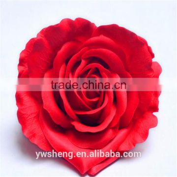 High quality valentine's day gift box artificial heart-shaped soap flower carving for decoration