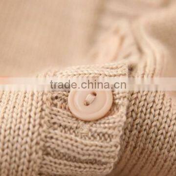 2016 Hot High Quality Knitted Embroidered Logo Sweater Latest Designs for Girls Long Cardigan Sweater photo-3