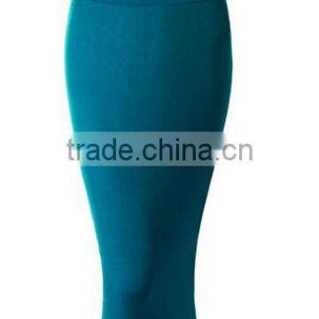 Fashion Lightweight Stretchy Fabric Elastic Waist Band Pencil Skirt for Woman photo-3