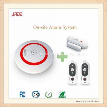 JADE SR30 Wireless Sound&Flash Siren Spot System (Standby Alarm Hub/Panel) Sound&Flash z-wave zigbee lora bluetooth