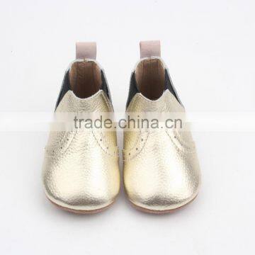 Wholesale Cheap Leather Baby Kids Walking Boots Shoes 2017 photo-5