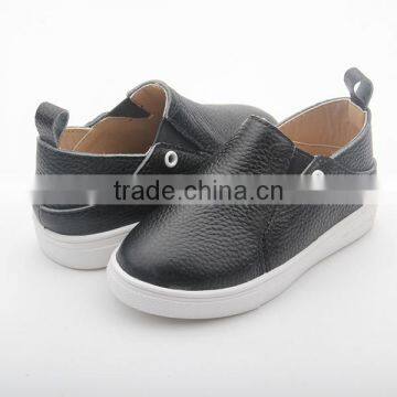 New Style Leather Flat Shoe Custom Logo Shoes Kids 2017 photo-2