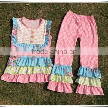 Baby Girls Easter Rabbits Boutique Clothing, Boutique Girl Clothing Wholesale Children's Boutique Clothing photo-2