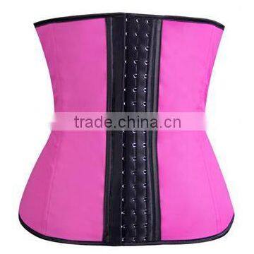 2017 New 9 Steel Boned Ladies High Quality Latex Waist Trainer Corsets photo-5